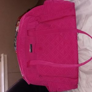Vera Bradley Make a Change Baby Bag, Fuchsia